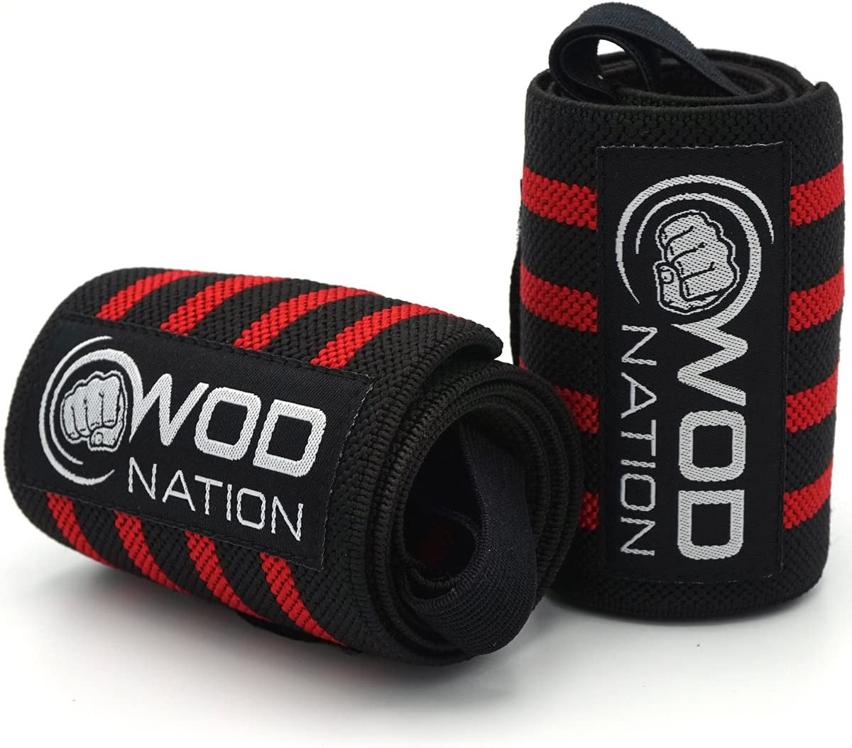 RhodesDavis Wrist Wraps for Weightlifting, Professional Gym Wrist Straps W/Thumb Loop, Wrist Wraps for Men & Women, Wrist Support Wraps for Strength Training, Powerlifting & Bodybuilding