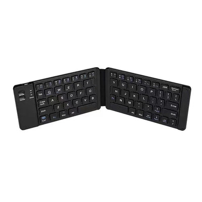 RhodesDavis Wireless Folding Keyboard Bluetooth Keyboard with Touchpad for Windows, Android, Ios,Phone,Multi-Function Button Mini Keyboard