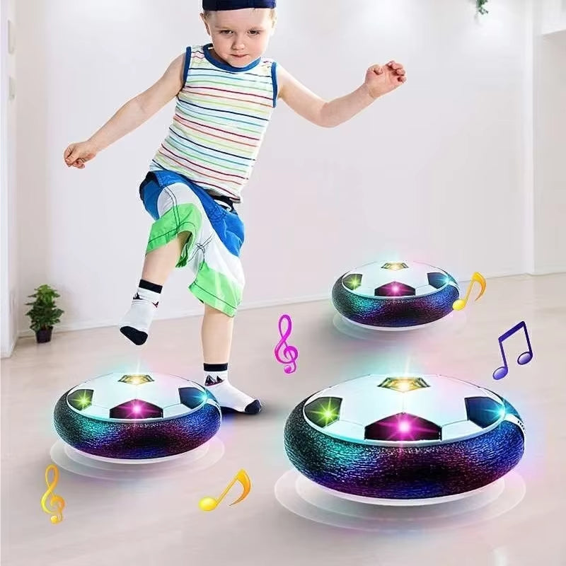 RhodesDavis Indoor Outdoor Kids Sports Toy Hover Soccer Ball Toys Led Flashing Football Toy Interactive Children Sport Toys Balls Boys Gifts