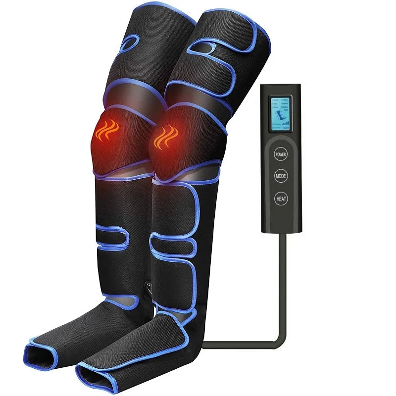 RhodesDavis Foot Air Pressure Leg Massager Promotes Blood Circulation, Body Massager, Muscle Relaxation, Lymphatic Drainage Device 360°