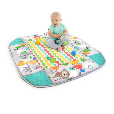 RhodesDavis 5-in-1 Convertible Jumbo Play Mat and Ball Pit