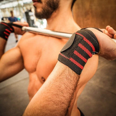 RhodesDavis Wrist Wraps for Weightlifting, Professional Gym Wrist Straps W/Thumb Loop, Wrist Wraps for Men & Women, Wrist Support Wraps for Strength Training, Powerlifting & Bodybuilding