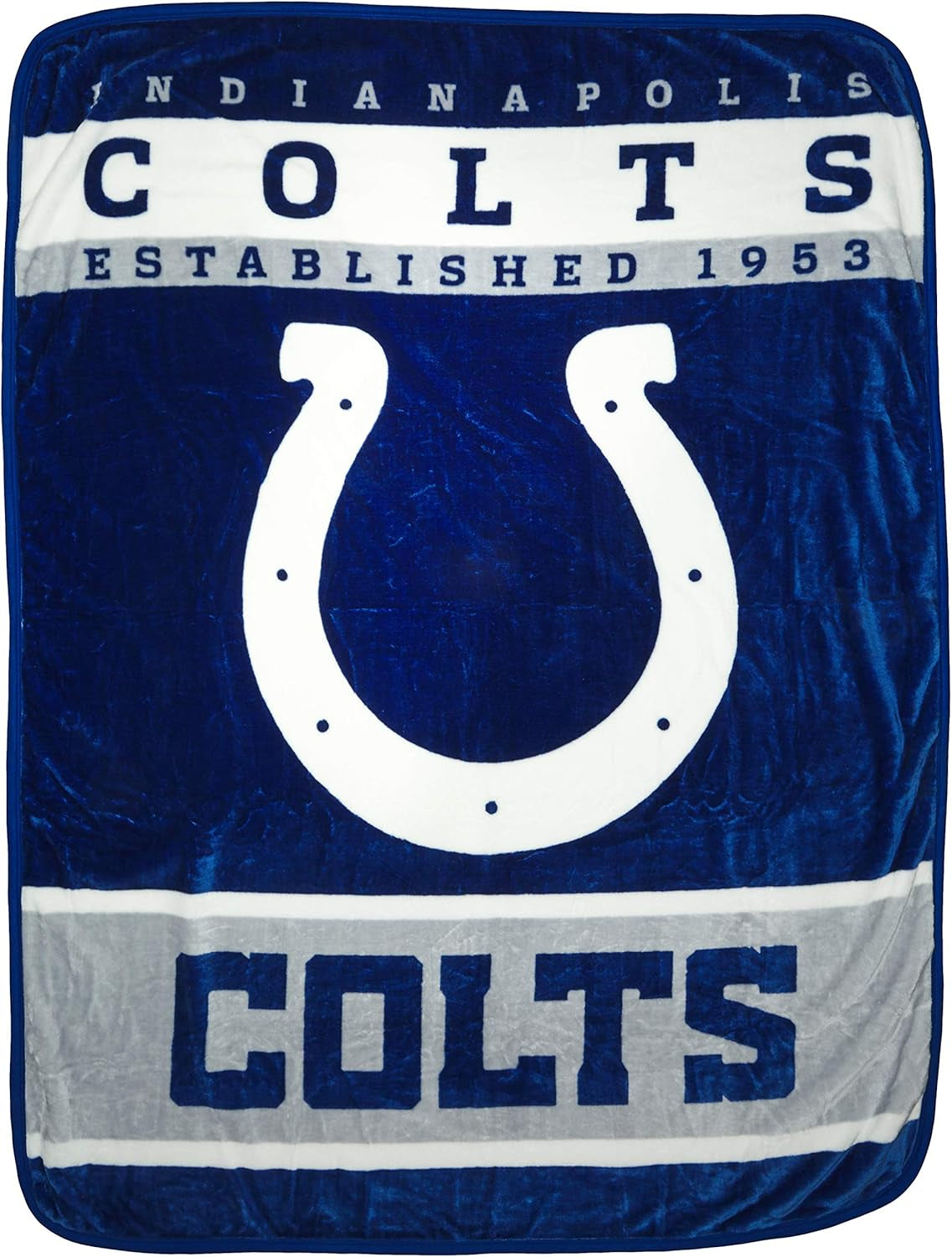 NFL Unisex Adult Raschel Throw Blanket