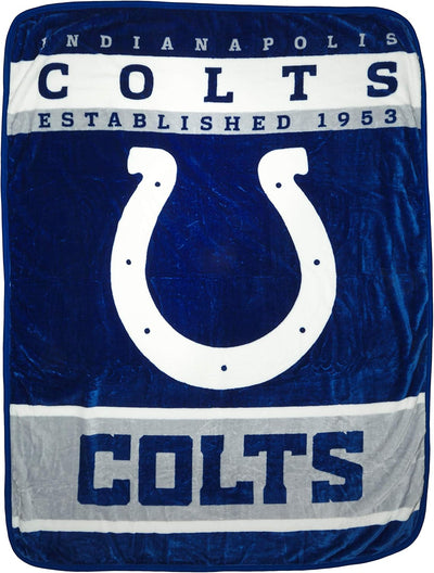 NFL Unisex Adult Raschel Throw Blanket