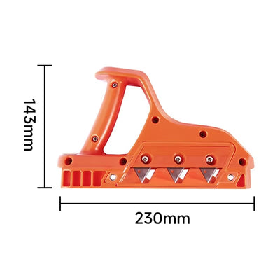 RhodesDavis 1PC Plasterboard Quick Cutter Gypsum Board Hand Plane Drywall Edge Chamfer 45°/60° Woodworking Trimmer Hand Tool