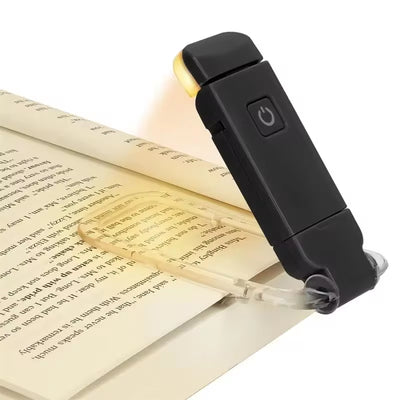 RhodesDavis LED USB Rechargeable Book Light Reading Light Eye Protection Night Light Portable Clip Desk Light Bookmark Read Light Night Lamp