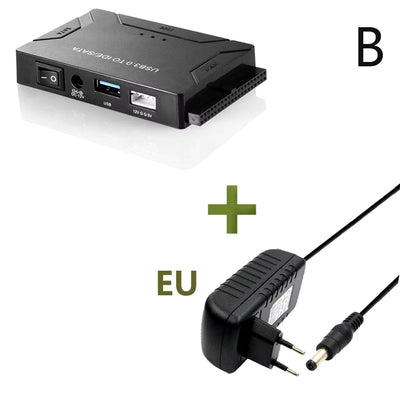 RhodesDavis USB 3.0 Zilkee Ultra Recovery Converter Sata HDD SSD Hard Disk Drive Data Transfer Converter SATA Adapter Cable