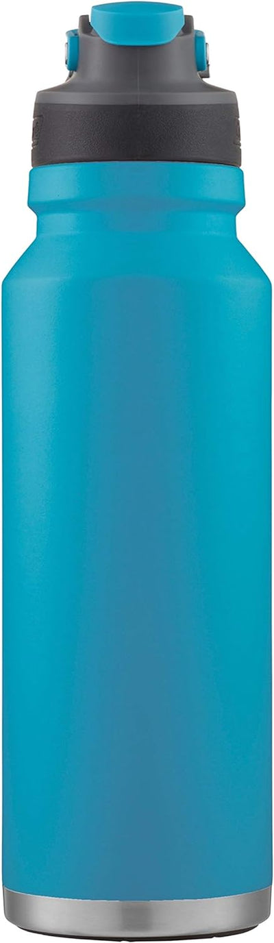 RhodesDavis Freeflow Autoseal 24 oz Stainless Steel Water Bottle - Black