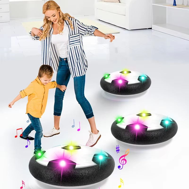 RhodesDavis Indoor Outdoor Kids Sports Toy Hover Soccer Ball Toys Led Flashing Football Toy Interactive Children Sport Toys Balls Boys Gifts