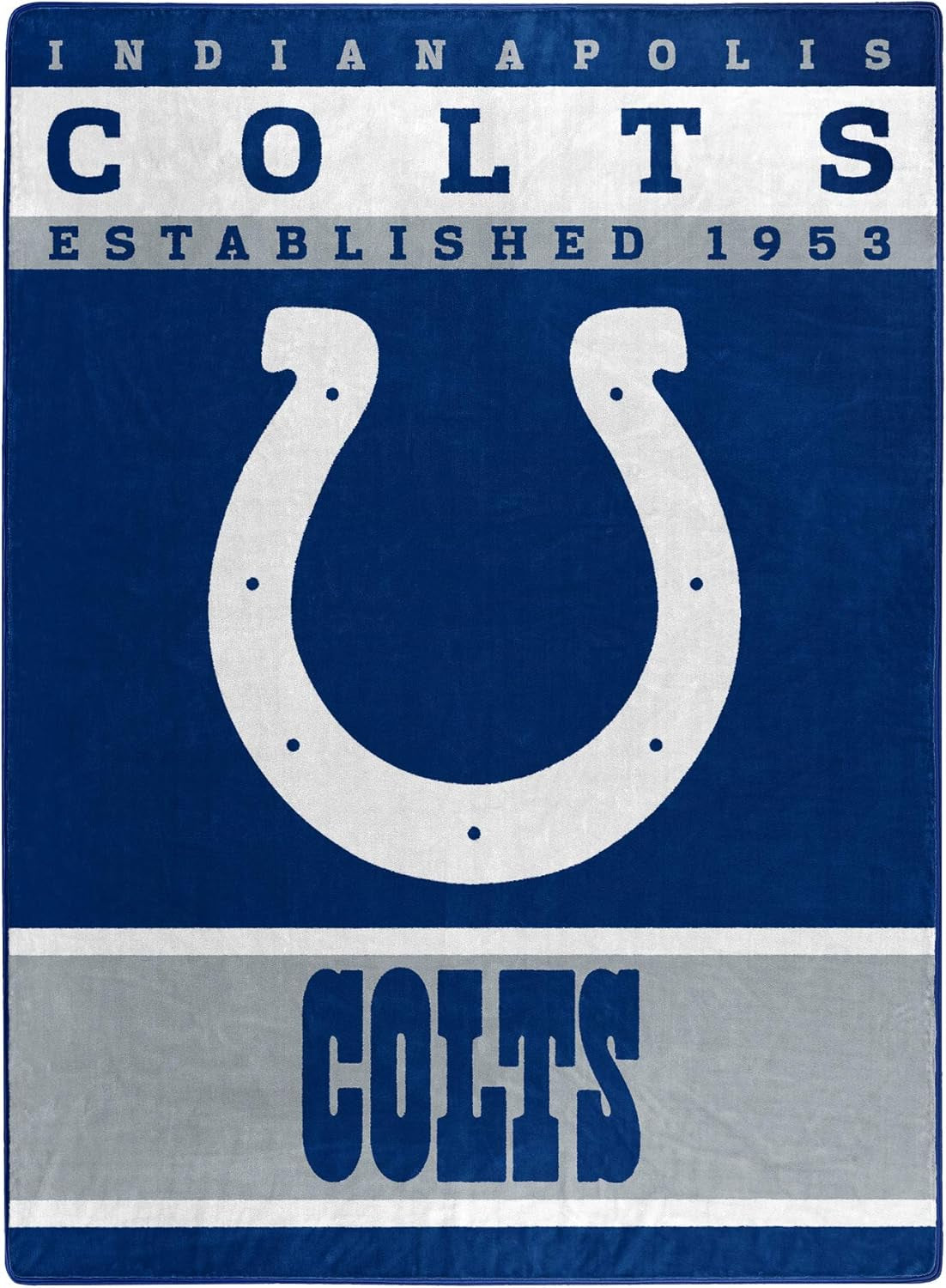 RhodesDavis NFL Unisex Adult Raschel Throw Blanket