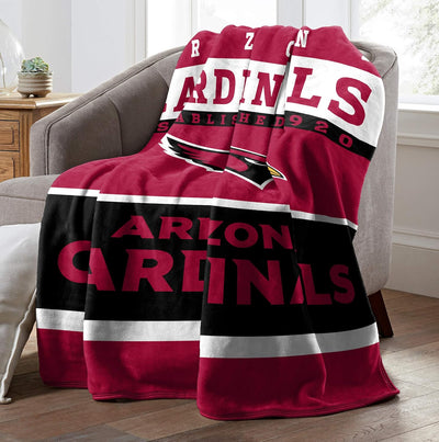 RhodesDavis NFL Unisex Adult Raschel Throw Blanket