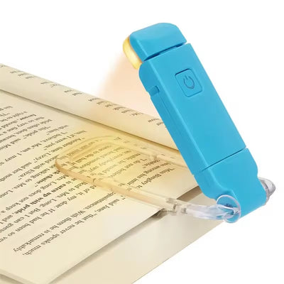 RhodesDavis LED USB Rechargeable Book Light Reading Light Eye Protection Night Light Portable Clip Desk Light Bookmark Read Light Night Lamp