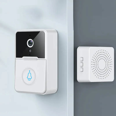 RhodesDavis Wireless Security Smart WiFi Doorbell Intercom Video Camera Door Ring Bell Chime