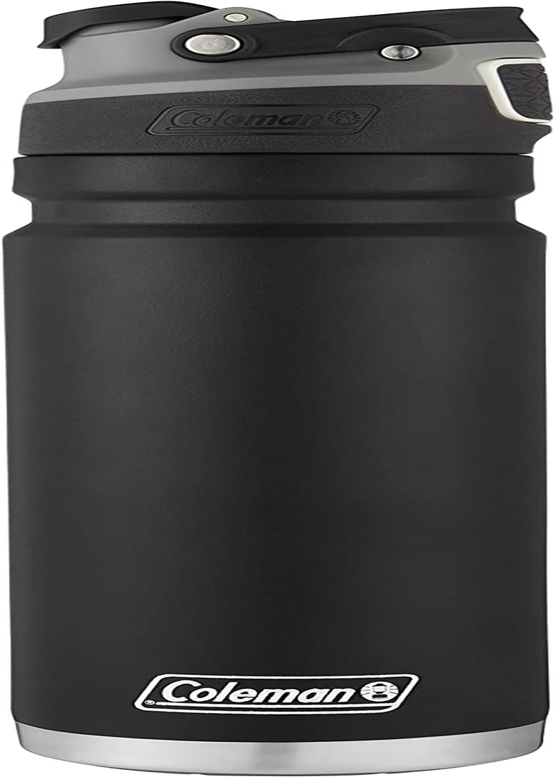 RhodesDavis Freeflow Autoseal 24 oz Stainless Steel Water Bottle - Black