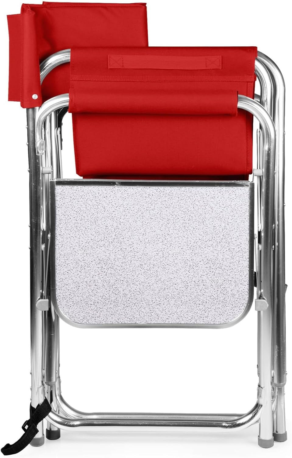 RhodesDavis Sports Chair with Side Table, Camping Chair, Beach Chair, Camp Chair for Adults (Red)