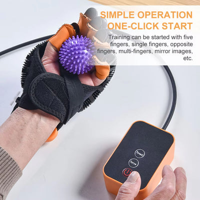 RhodesDavis Protable Rehabilitation Robot Gloves Stroke Hemiplegia Cerebral Infarction Training Device Finger Exerciser Hand Function Recove