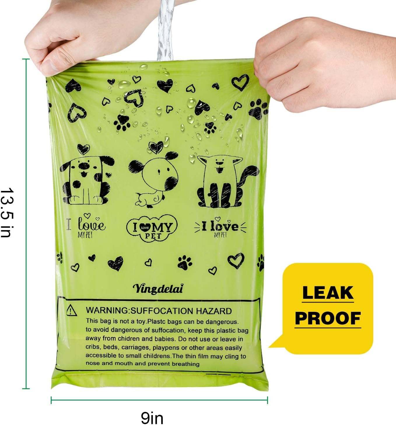 RhodesDavis Biodegradable Dog Poop Bags