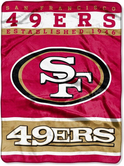 NFL Unisex Adult Raschel Throw Blanket