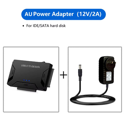 RhodesDavis USB 3.0 Zilkee Ultra Recovery Converter Sata HDD SSD Hard Disk Drive Data Transfer Converter SATA Adapter Cable