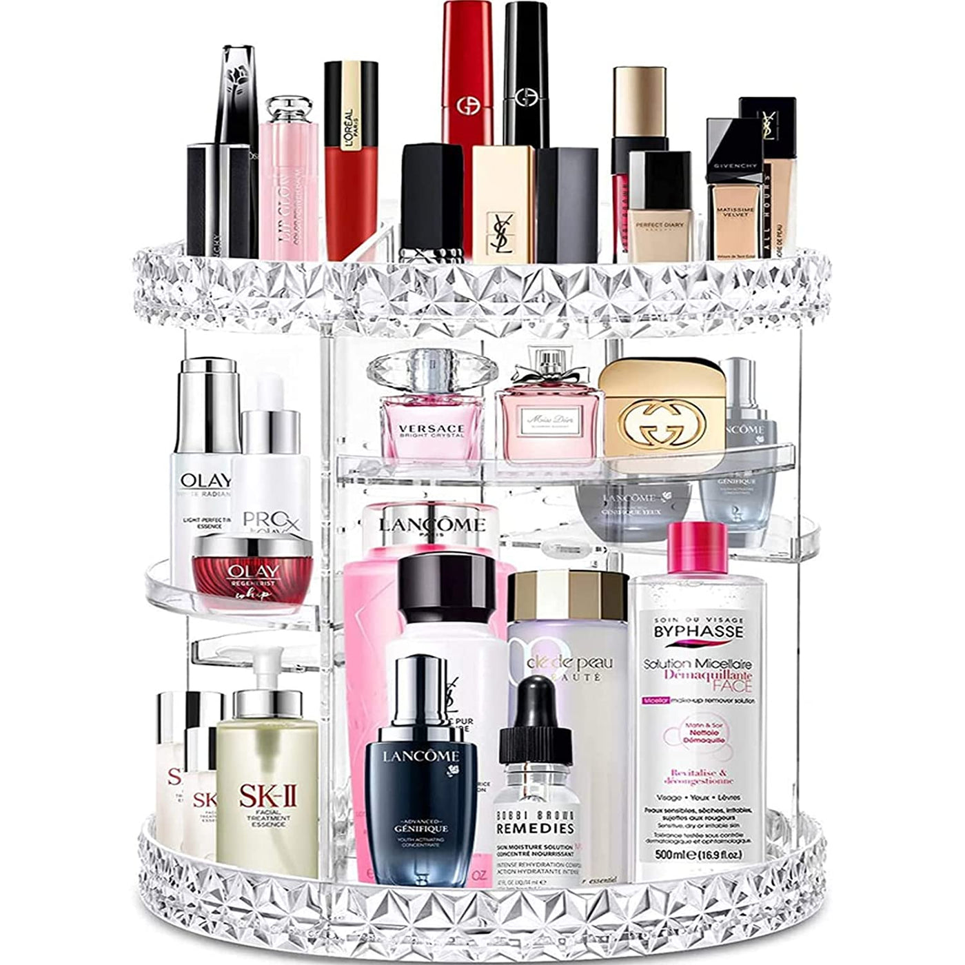 RhodesDavis 360 Rotating Makeup Organizer