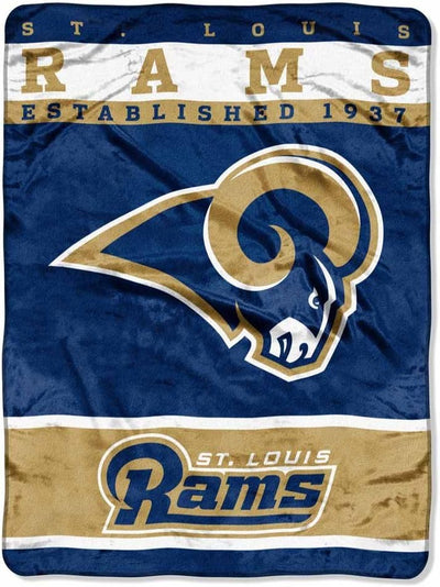 RhodesDavis NFL Unisex Adult Raschel Throw Blanket