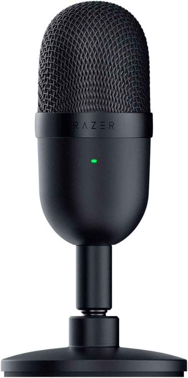 RhodesDavis Seiren Mini USB Condenser Microphone: for Streaming and Gaming on PC - Professional Recording Quality - Precise Supercardioid Pickup Pattern - Tilting Stand - Shock Resistant - Classic Black