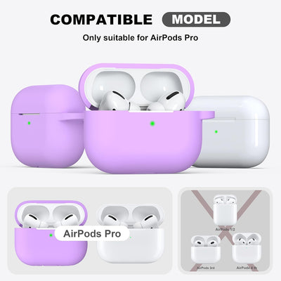 RhodesDavis AirPods Pro 1st/2nd Generation Soft Silicone Protective Case