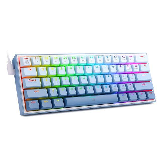 RhodesDavis Mini Mechanical Gaming Wired Keyboard