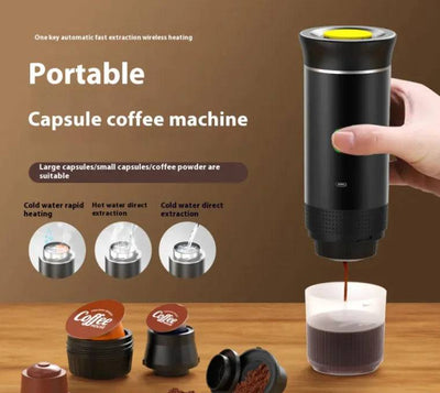 RhodesDavis Portable Capsule Coffee Machine