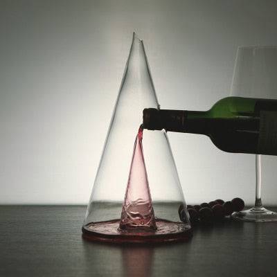 RhodesDavis Transparent Wine Decanter