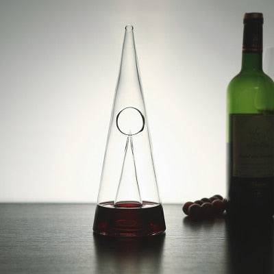 RhodesDavis Transparent Wine Decanter