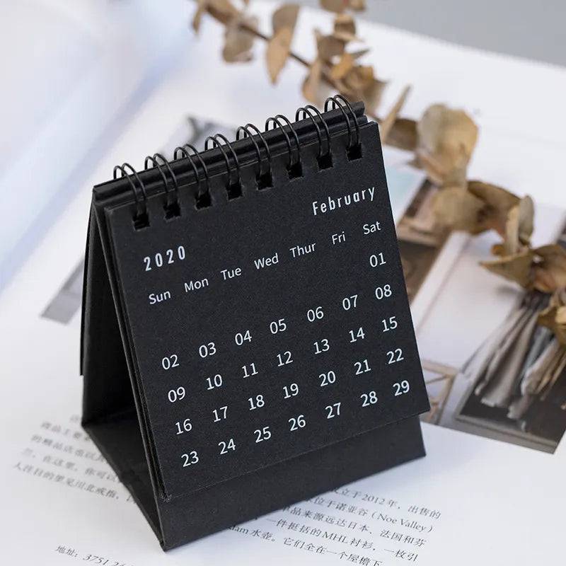 RhodesDavis Solid Color Small Desk Calendar