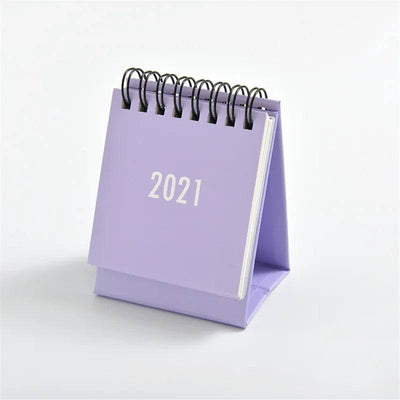 RhodesDavis Solid Color Small Desk Calendar