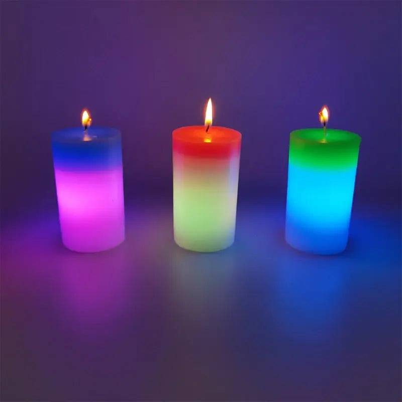 RhodesDavis Color Changing Candle