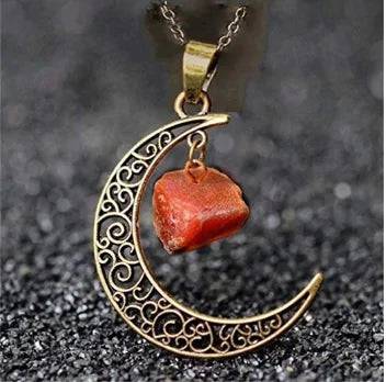 RhodesDavis Moon Crescent Necklaces