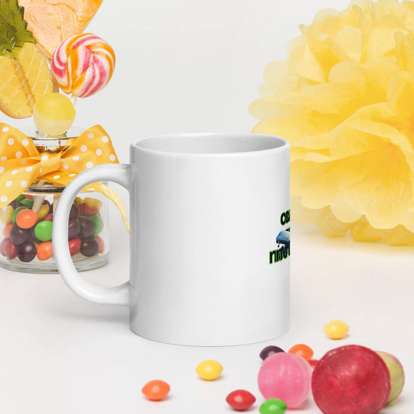 RhodesDavis White glossy mug