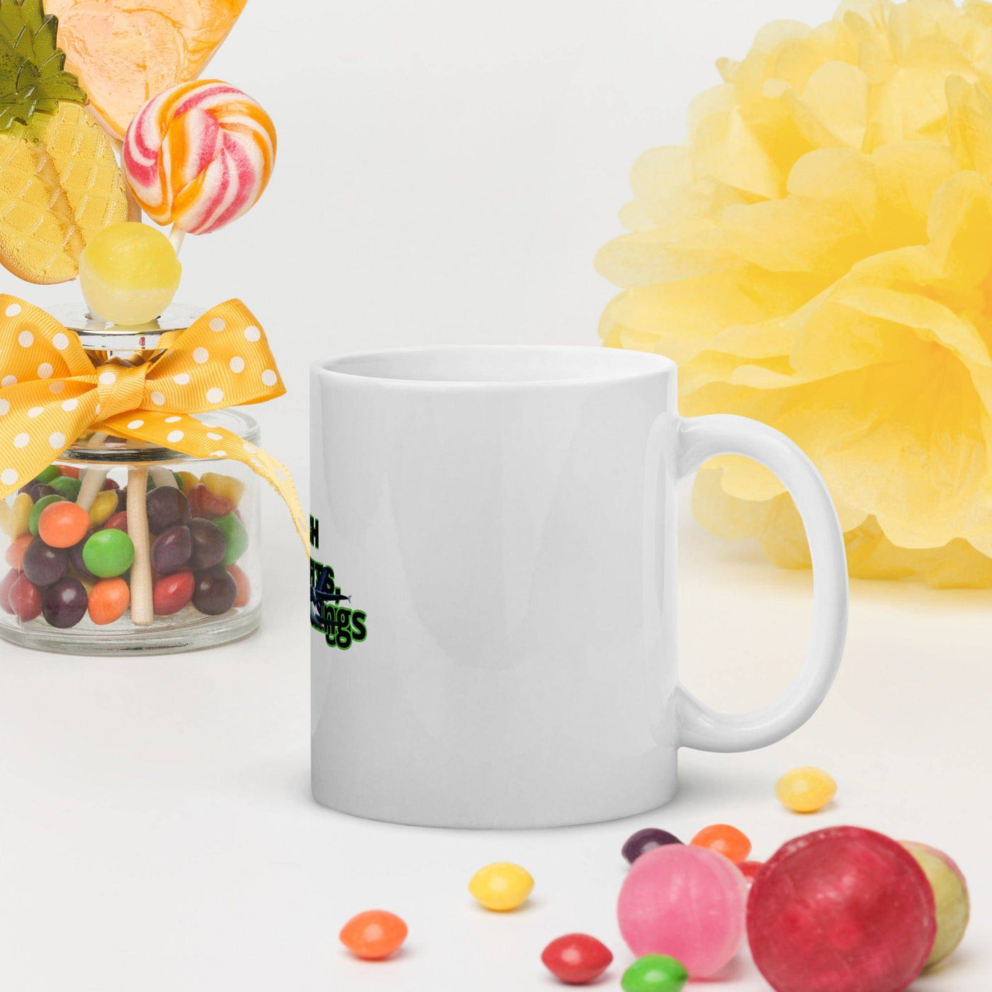 RhodesDavis White glossy mug