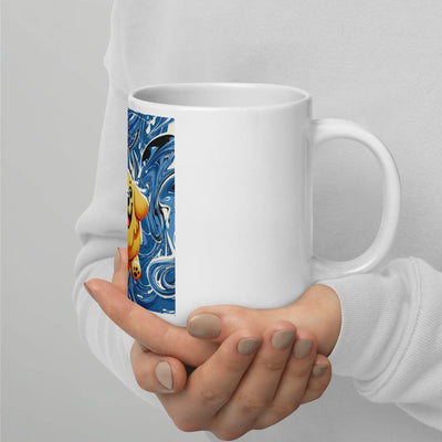 RhodesDavis White glossy mug